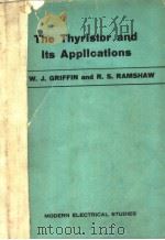THE THYRISTOR AND ITS APPLICATIONS（ PDF版）