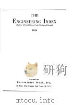 THE ENGINEERING INDEX 1959 PDF电子版封面