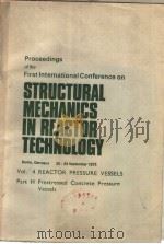 PROCEEDINGS OF THE FIRST INTERNATIONAL CONFERENCE ON STRUCTURAL MECHANICS IN REACTOR TECHNOLOGY VOL.（ PDF版）