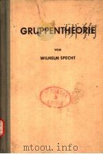GRUPPENTHEORIE PDF电子版封面