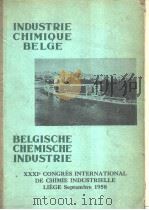 31E CONGRES INTERNATIONAL DE CHIMIE INDUSTRIELLE VOLUME 1 PDF电子版封面