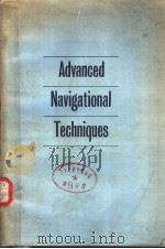 ADVANCED NAVIGATIONAL TECHNIQUES PDF电子版封面 W.T.BLACKBAND