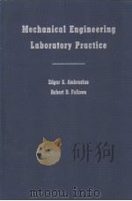MECHANICAL ENGINEERING LABORATORY PRACTICE PDF电子版封面 E.AMBROSIUS D. FELLOWS