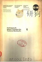INTERNATIONALE FACHMESSE FUR DIE KERNTECHNISCHE INDUSTRIE NUCLEX 72 NO.1 PDF电子版封面