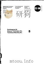 INTERNATIONALE FACHMESSE FUR DIE KERNTECHNISCHE INDUSTRIE NUCLEX 72 NO.5 PDF电子版封面