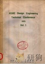 ASME DESGN ENGINEERING TECHNICAL CONFERENCE 1973 VOL.1（ PDF版）