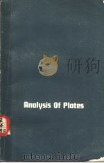 ANALYSIS OF PLATES PDF电子版封面 DAVID MCFARLAND BERT L.SMITH