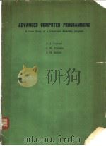 ADVANCED COMPUTER PROGRAMMING PDF电子版封面 F.J.CORBATO J.W.PODUSKA J.H.