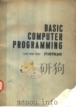 BASIC COMPUTER PROGRAMMING PDF电子版封面 DECIMA M. ANDERSON