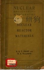 NUCLEAR REACTOR MATERIALS（1959 PDF版）