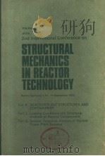 PREPRINTS OF THE 2ND INTERNATIONAL CONFERENCE ON STRUCTURAL MECHANICS IN REACTOR TECHNOLOGY  VOL.4 R（ PDF版）