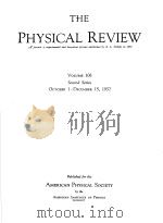THE PHYSICAL REVIEW VOL.108 NOS.1-3 1957 1957 PDF电子版封面