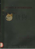 ADVANCES IN INSTRUMENTATION VOL.29 PART 1 1974 PDF电子版封面