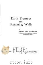 EARTH PRESSURES AND RETAINING WALLS（1957年 PDF版）
