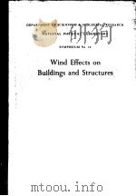 WIND EFFECTS ON BUILDINGS AND STRUCTURES VOLUME 1 1965 PDF电子版封面
