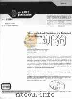 VIBRATION-INDUCED CAVITATION OF A TURBULENT THRUST BEARING（ PDF版）