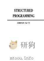 STRUCTURED PROGRAMMING PDF电子版封面