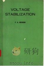VOLTAGE STABILIZATION PDF电子版封面 F.A.BENSON