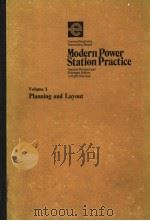 MODERN POWER STATION PRACTICE VOLUME 1 PLANNING AND LAYOUT PDF电子版封面
