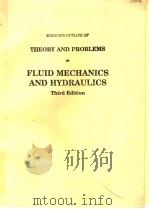 THEORY AND PROBLEMS OF FLUID MECHANICS AND HYDRAULICS PDF电子版封面 0070233160 RANALD V'GILES