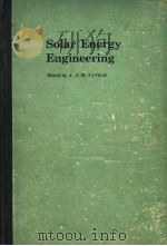 SOLAR ENERGY ENGINEERING PDF电子版封面 A.A.M.SAYIGH
