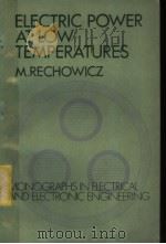 ELECTRIC POWER AT LOW TEMPERATURES（ PDF版）