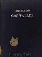 GAS TABLES PDF电子版封面 JOSEPH H.KEENAN AND JOSEPH KAY