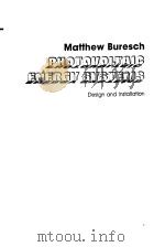 MATTHEW BURESCH PHOTOVOLTAIC ENERGY SYSTEMS PDF电子版封面 0070089523 DESIGN AND INSTALLATION