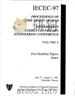 IECEC-97  PROCEEDINGS OF THE THIRTY-SECOND  INTERSOCIETY ENERGY CONVERSION ENGINEERING CONFERENCE  V   1997  PDF电子版封面     