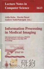 INFORMATION PROCESSING IN MEDICAL IMAGING（1999 PDF版）