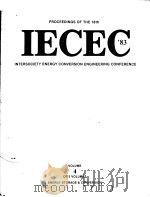 18TH INTERSOCIETY ENERGY CONVERSION ENGINEERING CONFERENCE VOLUME 4 ENERGY STORAGE & CONVERSION 1983 PDF电子版封面