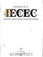 18TH INTERSOCIETY ENERGY CONVERSION ENGINEERING CONFERENCE VOLUME 5 ENERGY CONSERVATION LATE PAPER 1983 PDF电子版封面