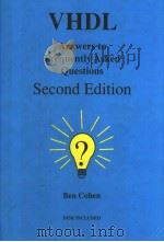VHDL ANSWERS TO FREQUENTLY ASKED QUESTIONS SECOND EDITION PDF电子版封面 0792381157 BEN COHEN