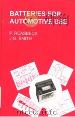 BATTERIES FOR AUTOMOTIVE USE（1997 PDF版）