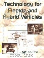 TECHNOLOGY FOR ELECTRIC AND HYBRID VEHICLES 1998 PDF电子版封面 076800151X