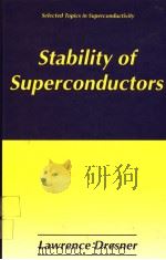STABILITY OF SUPERCONDUCTORS（ PDF版）
