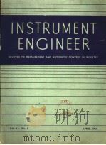 INSTRUMENT ENGINEER DEVOTED TO MEASUREMENT AND AUTOMATIC CONTROL IN INDUSTRY  VOL.4 NO.1（1964 PDF版）