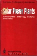 SOLAR POWER PLANTS PDF电子版封面 0387188975