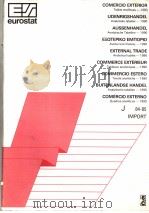 EUROSTAT EXTERNAL TRADE 1990 PDF电子版封面 9282626237