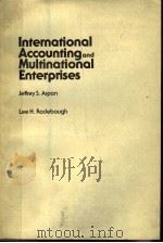 INTERNATIONAL ACCOUNTING AND MULTINATIONAL ENTERPRISES（ PDF版）