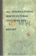 14TH INTERNATIONAL HORTICULTURAL CONGRESS 1995 PDF电子版封面