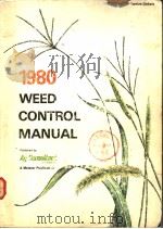 1980 WEED CONTROL MANUAL PDF电子版封面