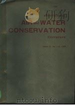ABSTRACTS OF AIR AND WATER CONSERVATION LITERATIRE VOLUME 19 PDF电子版封面