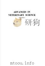 ADVANCES IN VETERINARY SCIENCE 9 1964 PDF电子版封面