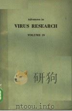ADVANCES IN VIRUS RESEARCH  VOLUME 19（1974 PDF版）