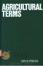 AGRICULTURAL TERMS 2ND EDITION PDF电子版封面 0912700459