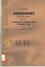 AGRONOMY VOLUME 32 PDF电子版封面 0120007320