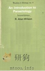 AN INTRODUCTION TO PARASITOLOGY  SECOND EDITION（1967 PDF版）