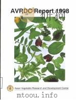 AVRDC REPORT 1998 1999 PDF电子版封面