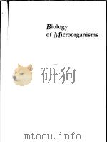 BIOLOGY OF MICROORGANISMS PDF电子版封面 THOMAS D.BROCK